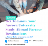 Aurora Study Abroad Destinations
