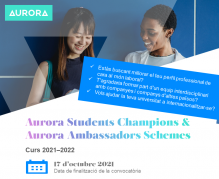Become an Aurora Student Champion and Ambassador!